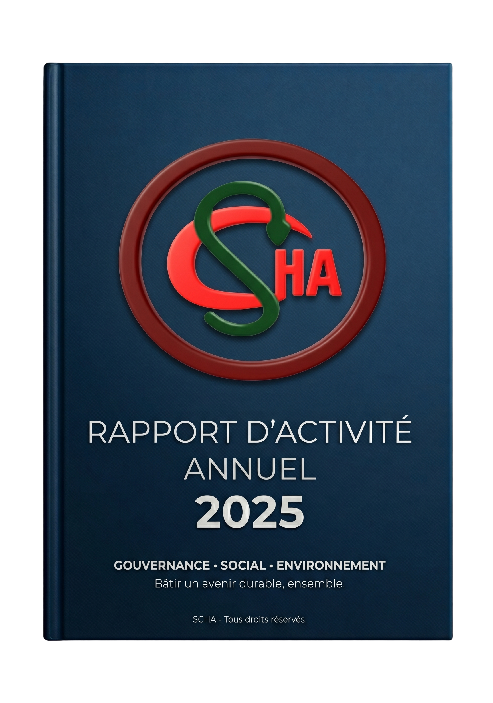 Couverture du Rapport annuel d'activité 2025